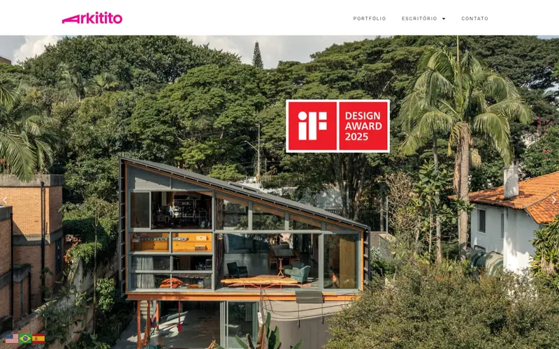 Site Arkitito criado pela Matilab