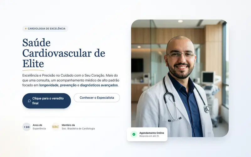 Site Dr. Othon Ciparoni criado pela Matilab
