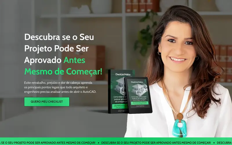 Site Hope · E-book Checklist criado pela Matilab