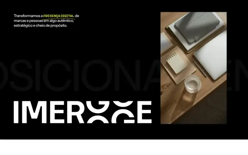 Site Imergge criado pela Matilab