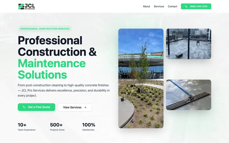 Site JCL Pro Services · Versão 2 criado pela Matilab