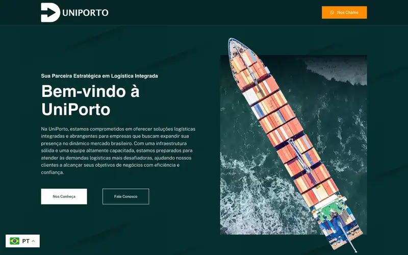 Site UniPorto criado pela Matilab
