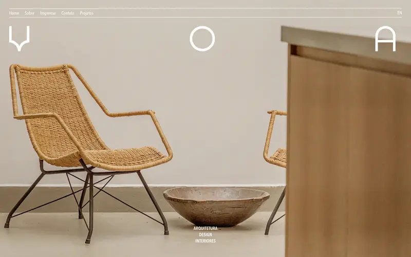 Site Voa Arquitetura criado pela Matilab