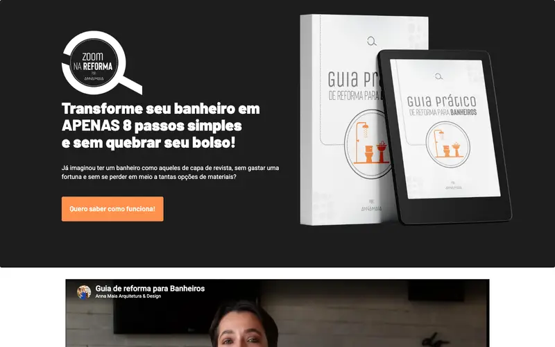 Site Zoom na Reforma criado pela Matilab